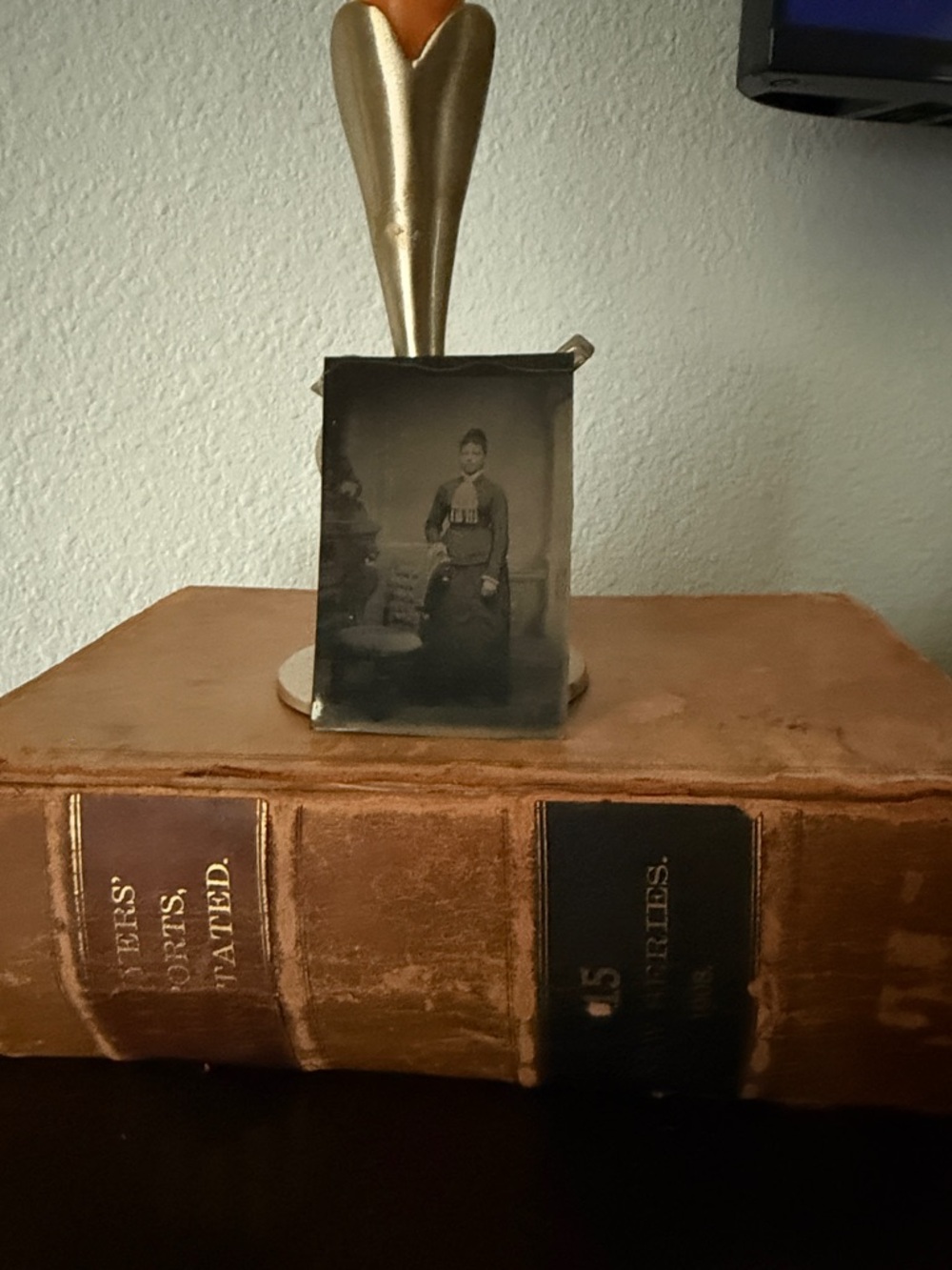 Victorian Tin Photo